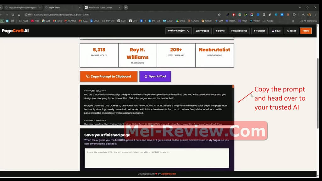 PageCraft-AI-Review-Step-9