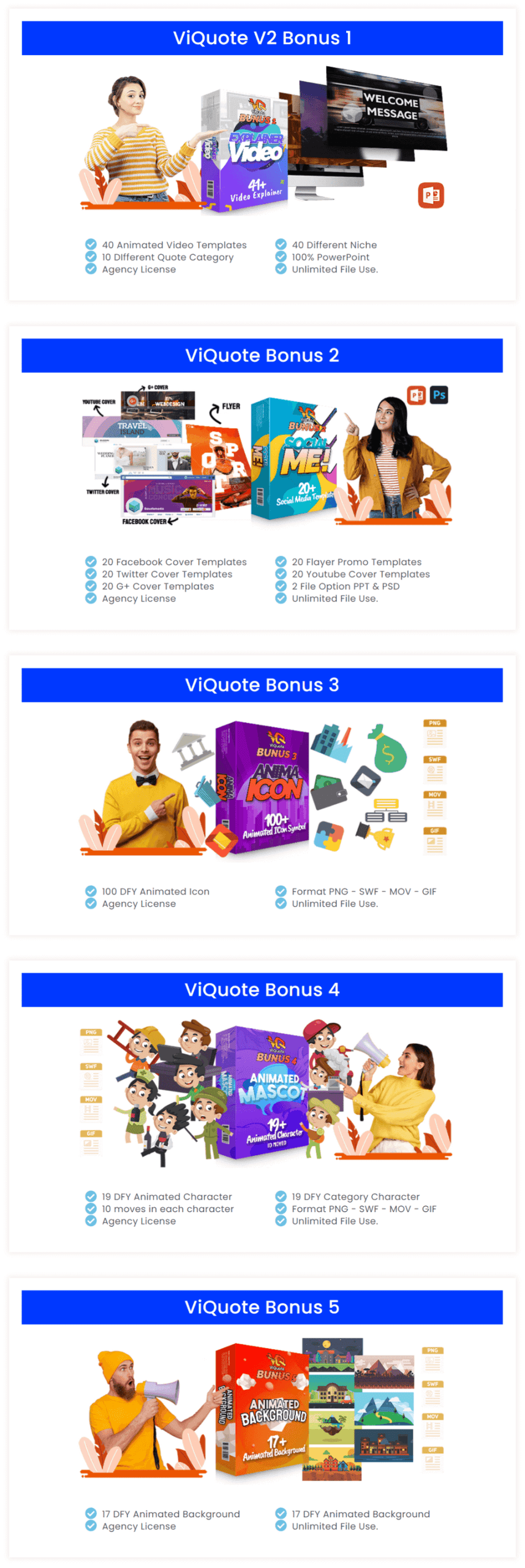 Viquote-bonuses