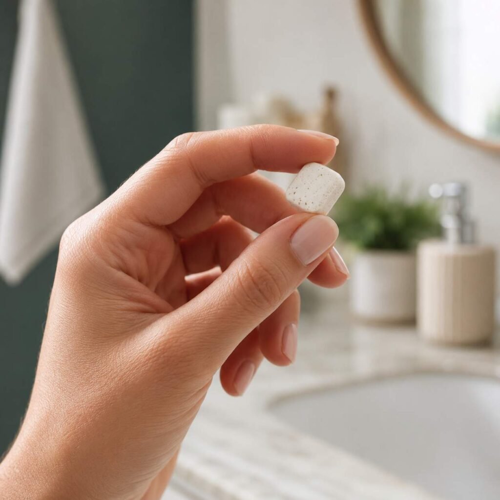 ProDentim Reviews 2026: The Real Bad-Breath Science Explained 2 chewable oral probiotic tablet for gum and breath support