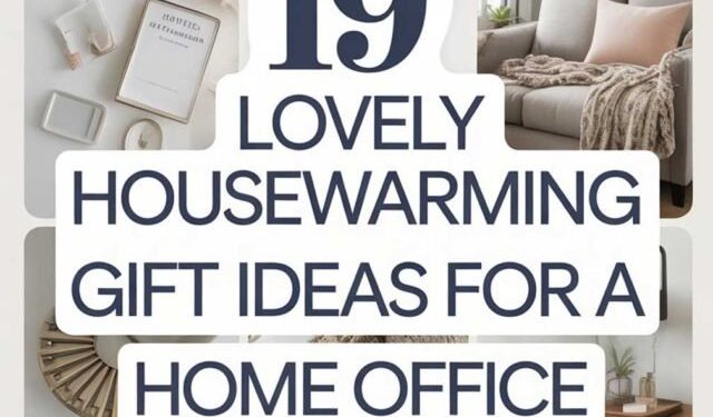 19 Lovely Housewarming Gift Ideas for a Home Office