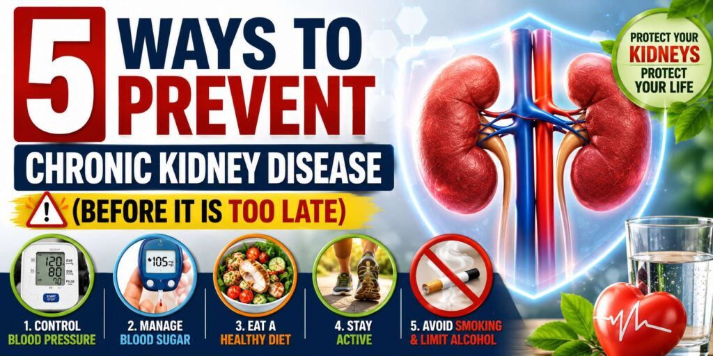 5 Ways to Prevent Chronic Kidney Disease Before It Is Too Late