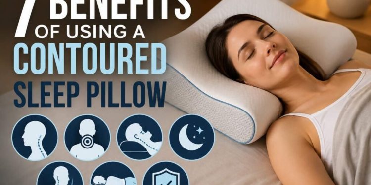 7 Benefits of Using a Contoured Sleep Pillow