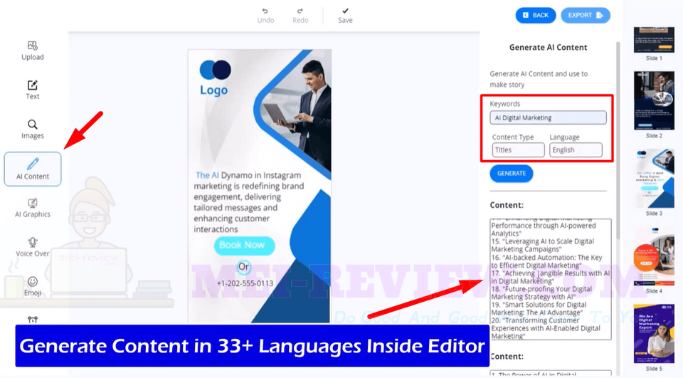 AI-StoriMate-App-Demo-10-ai-content-generator