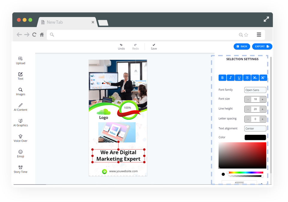 AI-StoriMate-Feature-13-Customize-Font