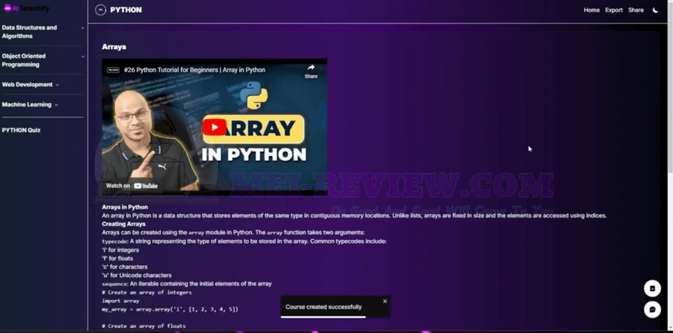 AI-Teachify-Demo-3-course-completed