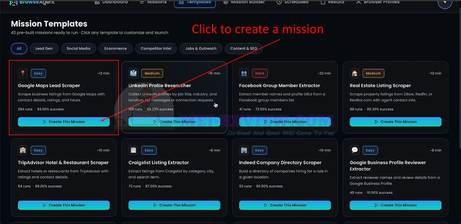 BrowserAgent-Demo-2-Templates