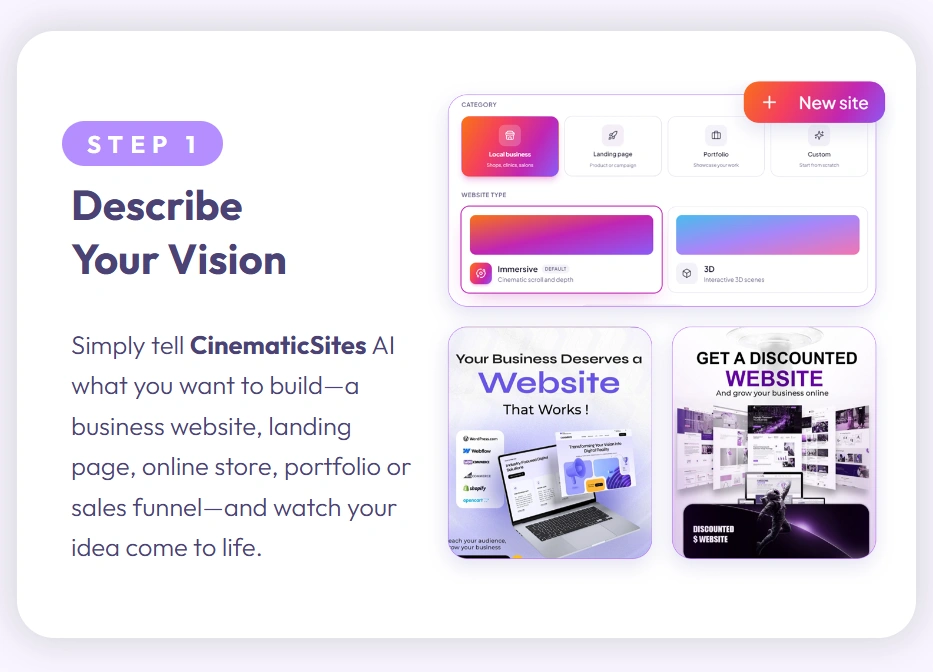 Cinematic-Sites-AI-step1-Vision