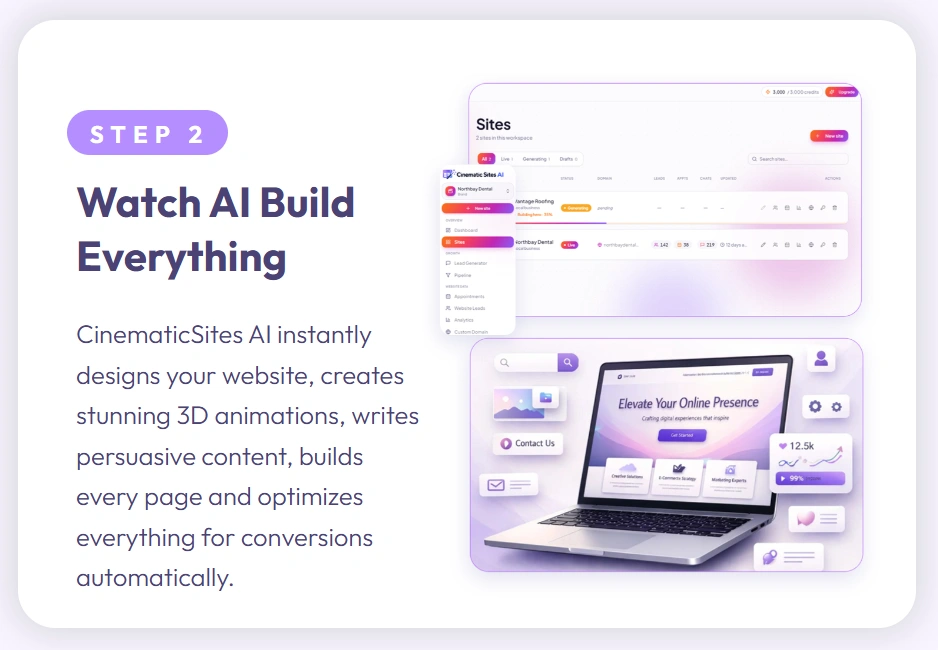 Cinematic-Sites-AI-step2-Build