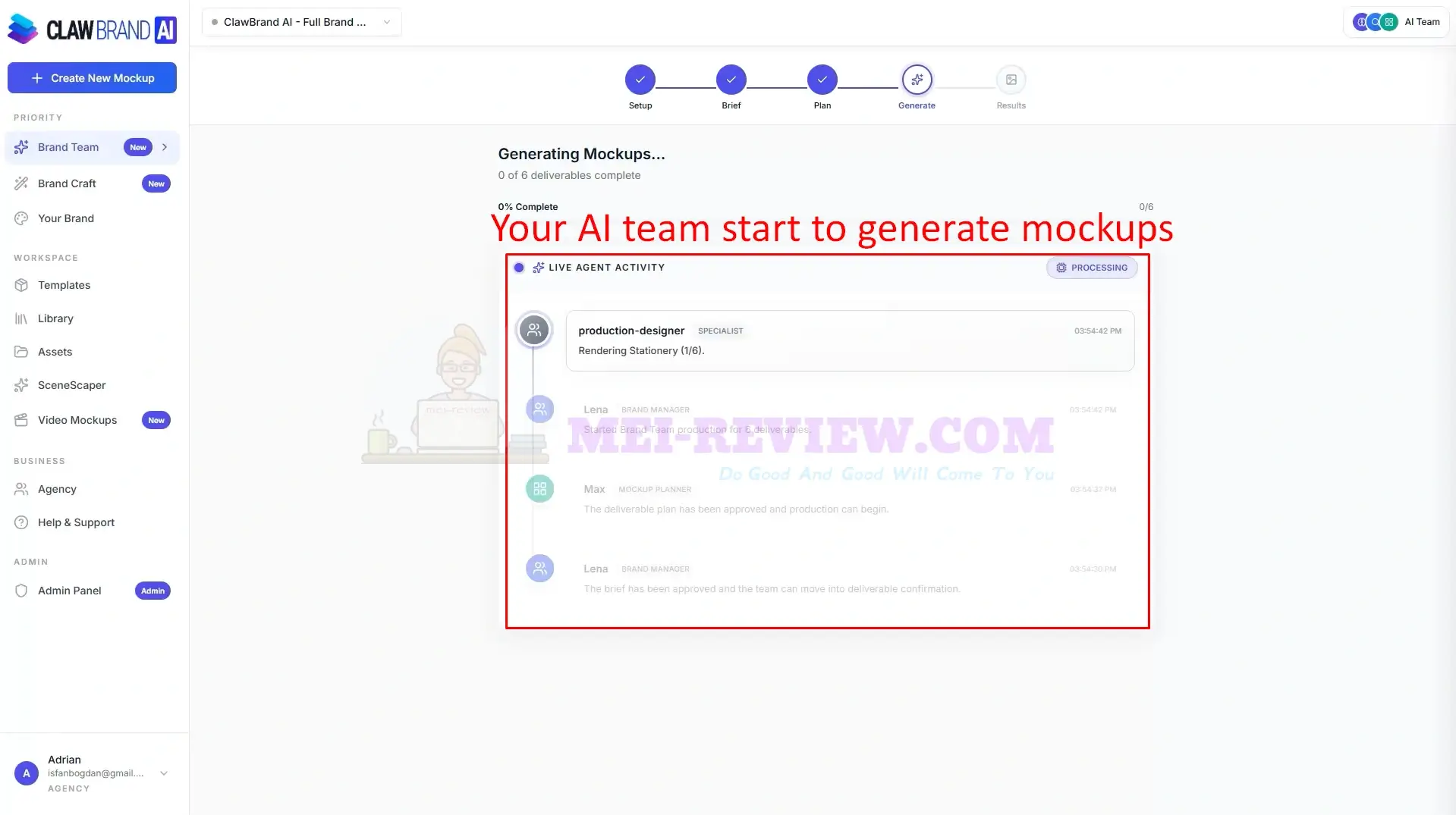 Claw-Brand-AI-Demo-6-team