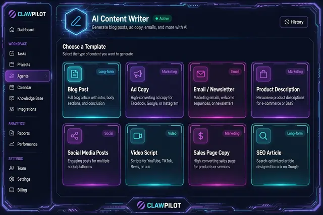 ClawPilot-2-AI-writer