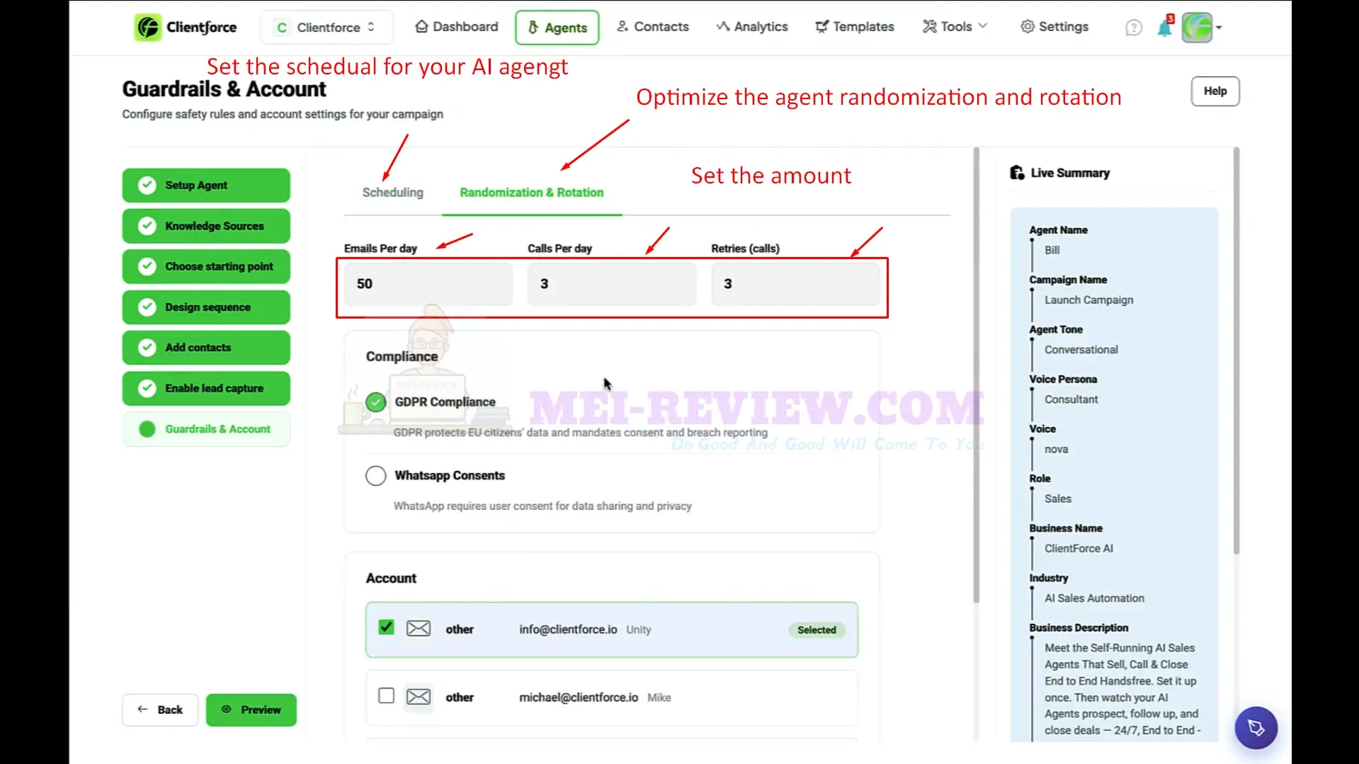 ClientForceAI-Demo-13-schedule