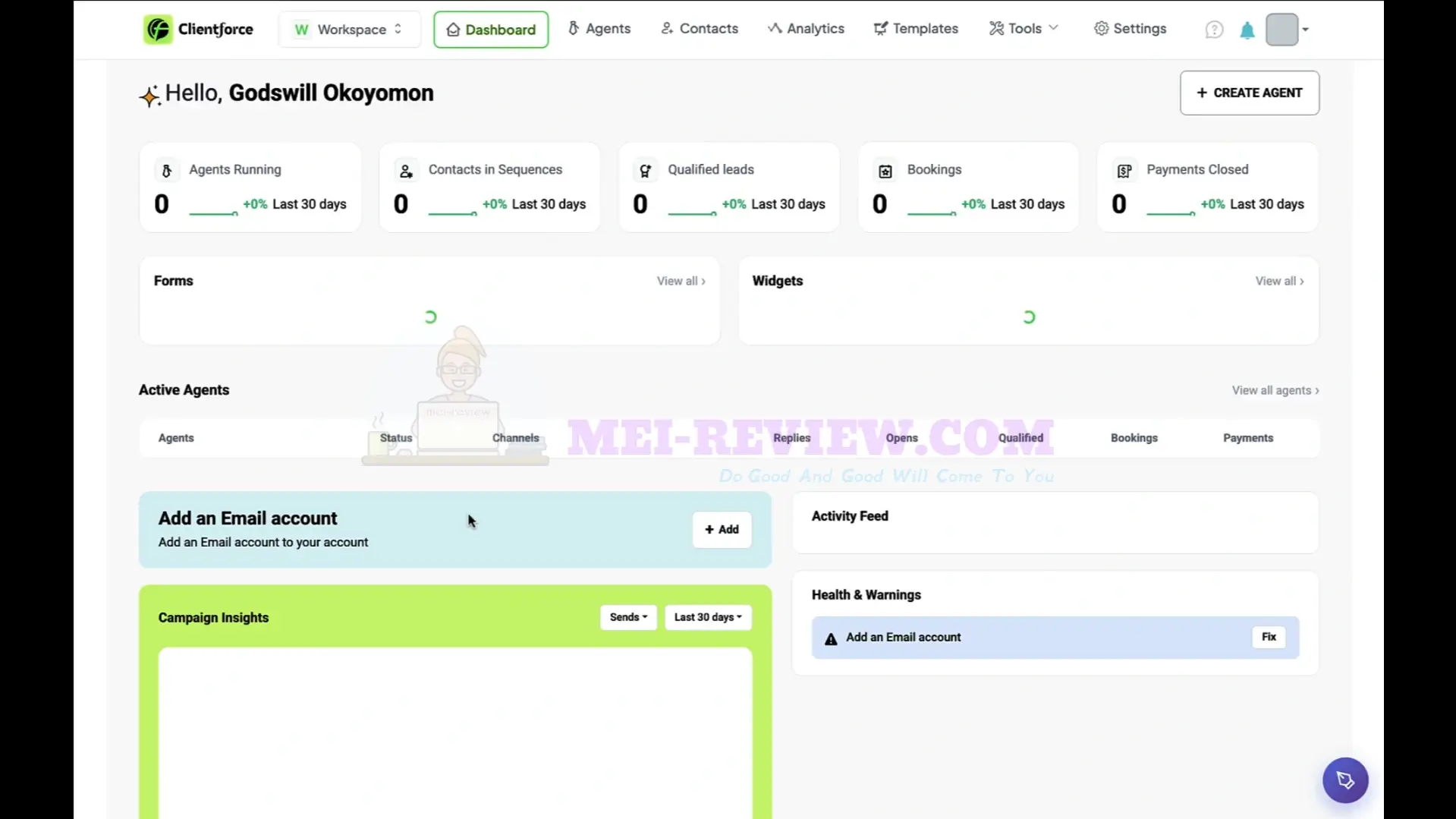 ClientForceAI-Demo-2-dashboard