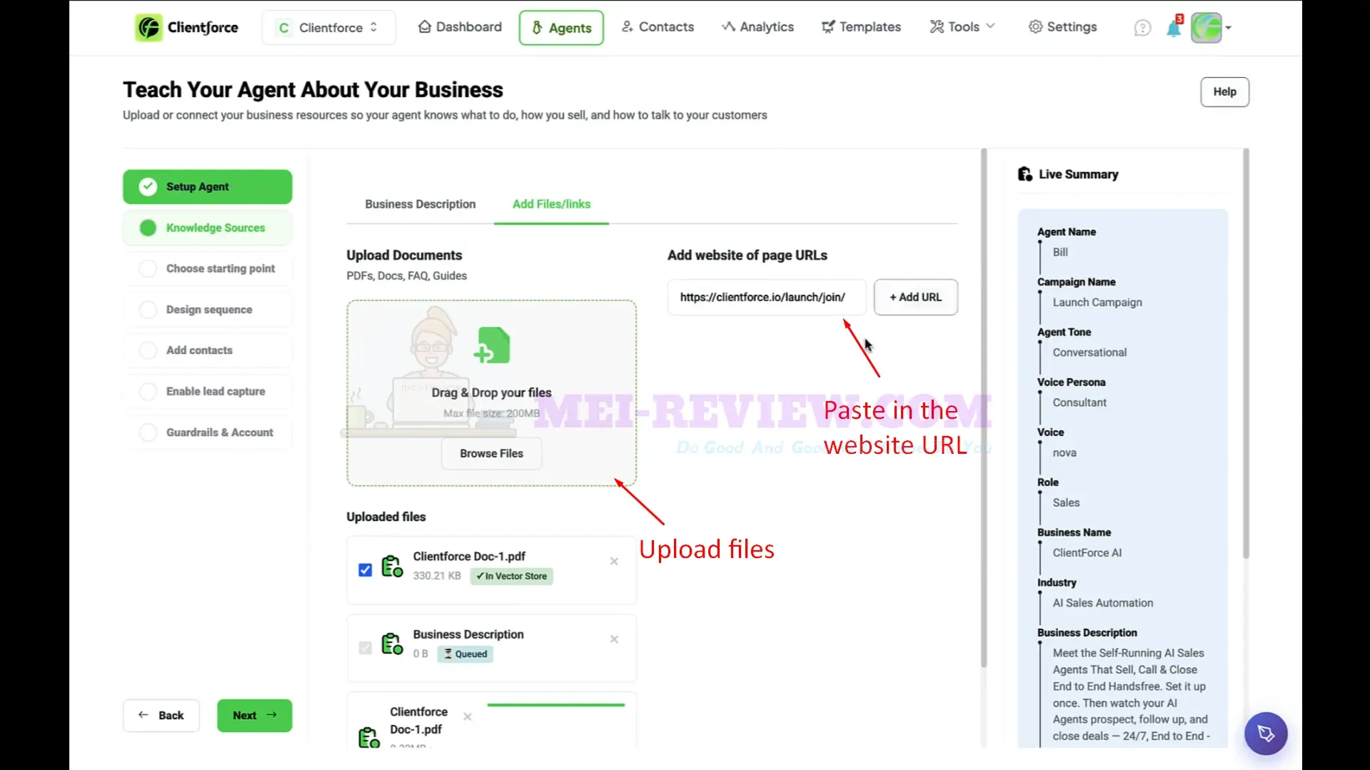 ClientForceAI-Demo-6-URL