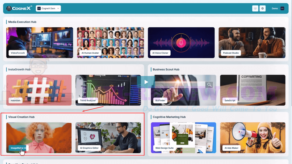 CogneX-AI-Demo-20-Hub