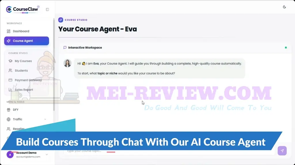 CourseClaw-AI-Demo-2-enter