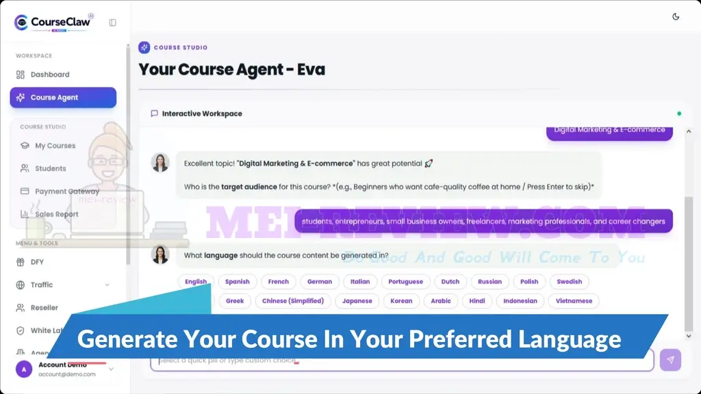 CourseClaw-AI-Demo-3-setup