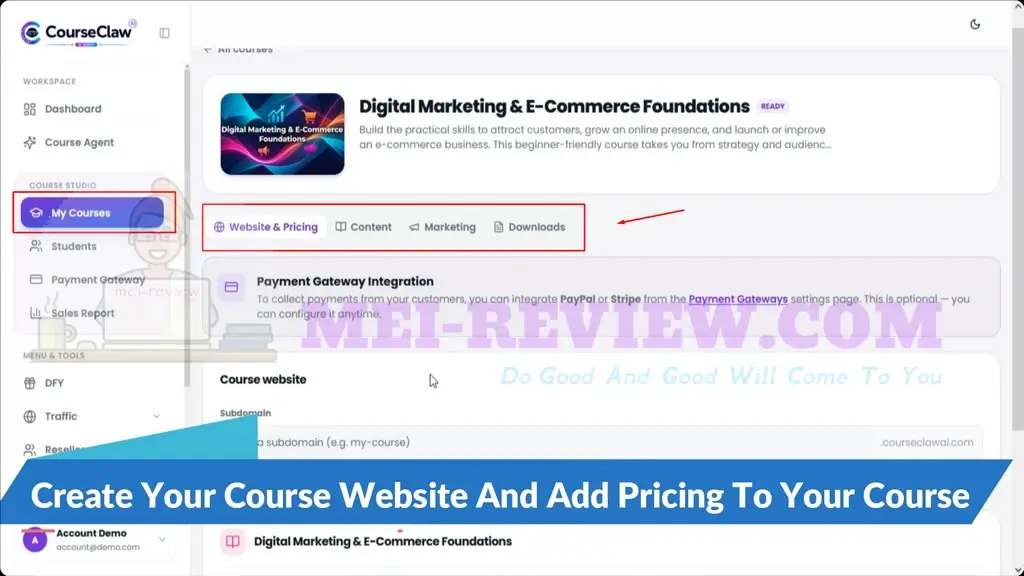 CourseClaw-AI-Demo-6-website