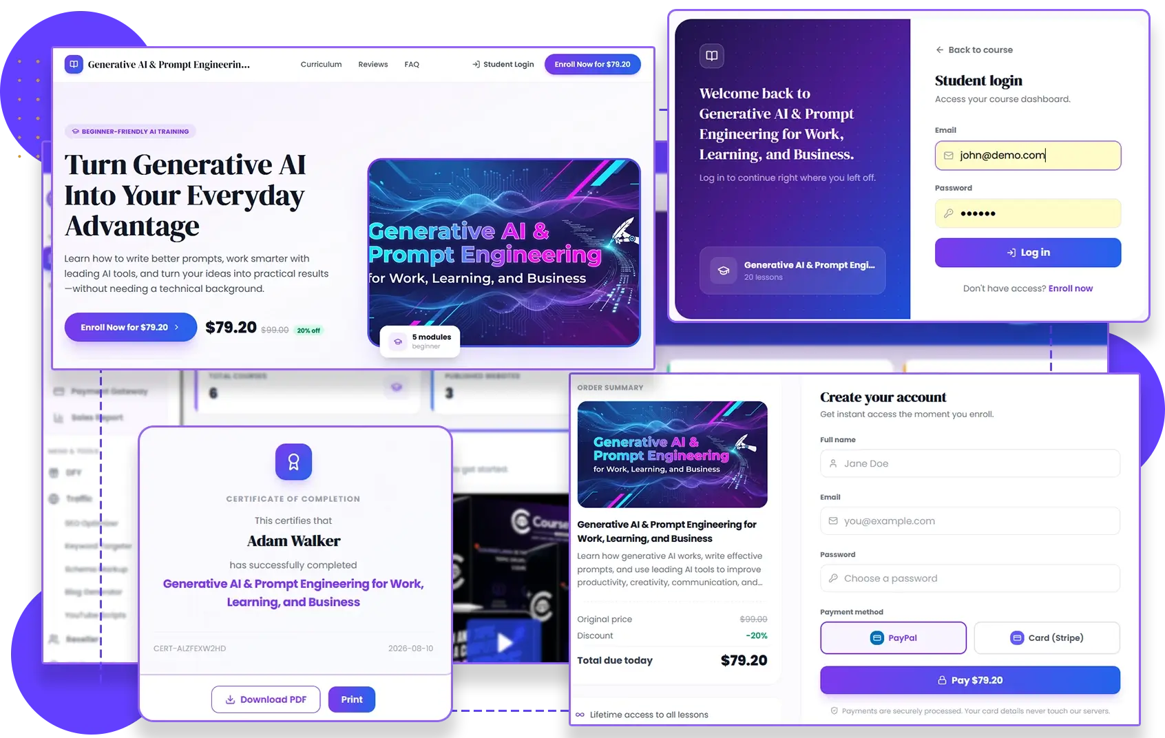CourseClaw-AI-Feature-2-Website