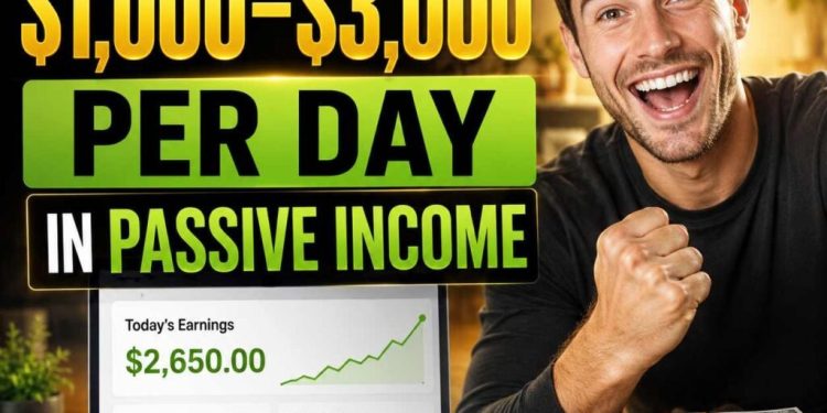 How To Make 1000 3000 Per Day in Passive Income