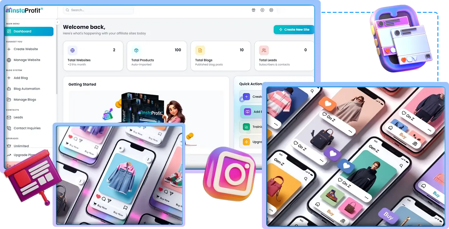 InstaProfit-AI-Feature-2-Feed