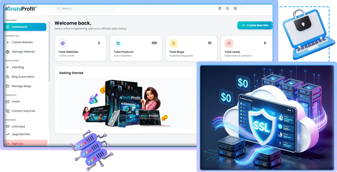 InstaProfit-AI-Feature-4-Hosting