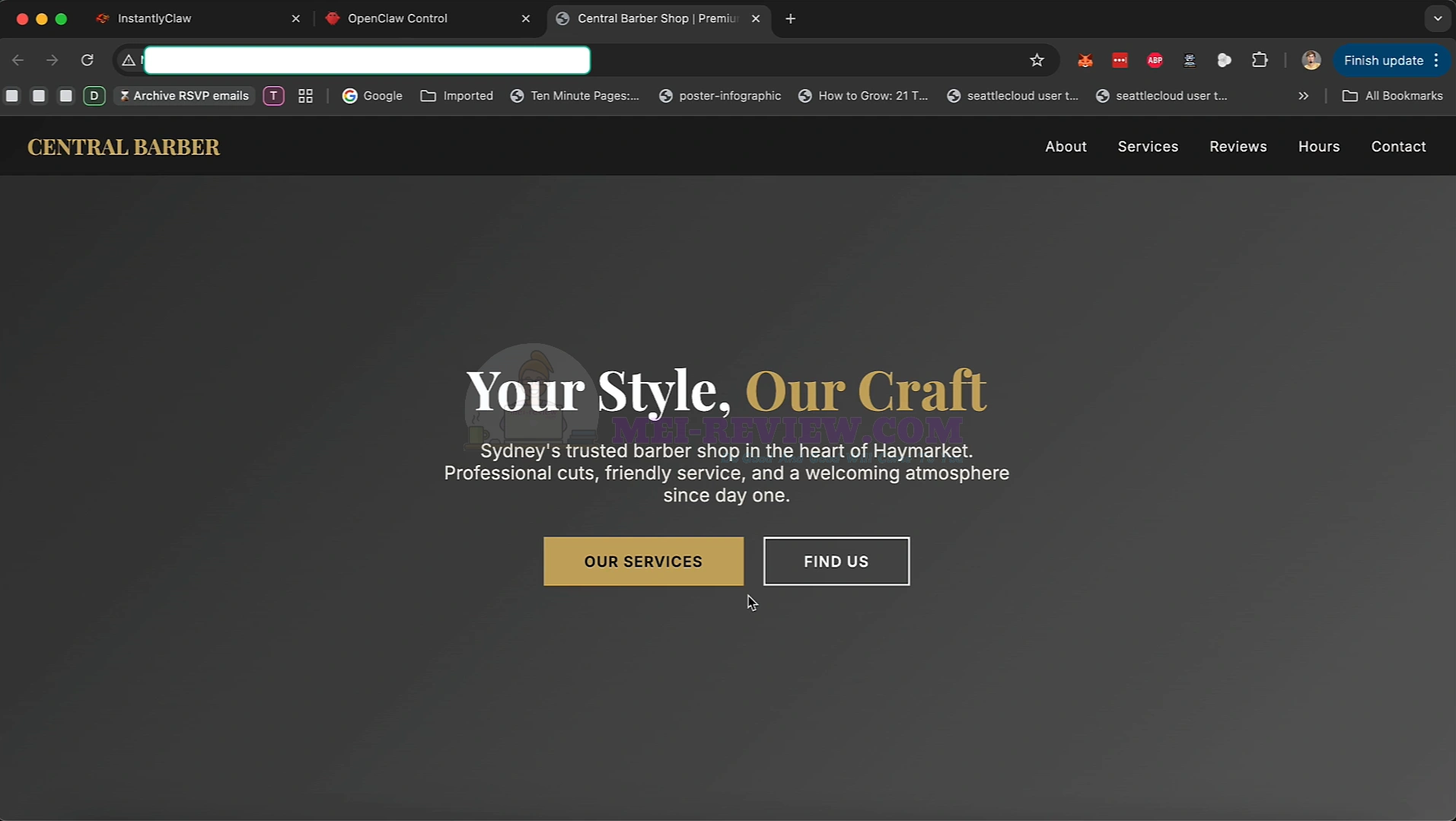 InstantlyClaw-Demo-2-Site-homepage
