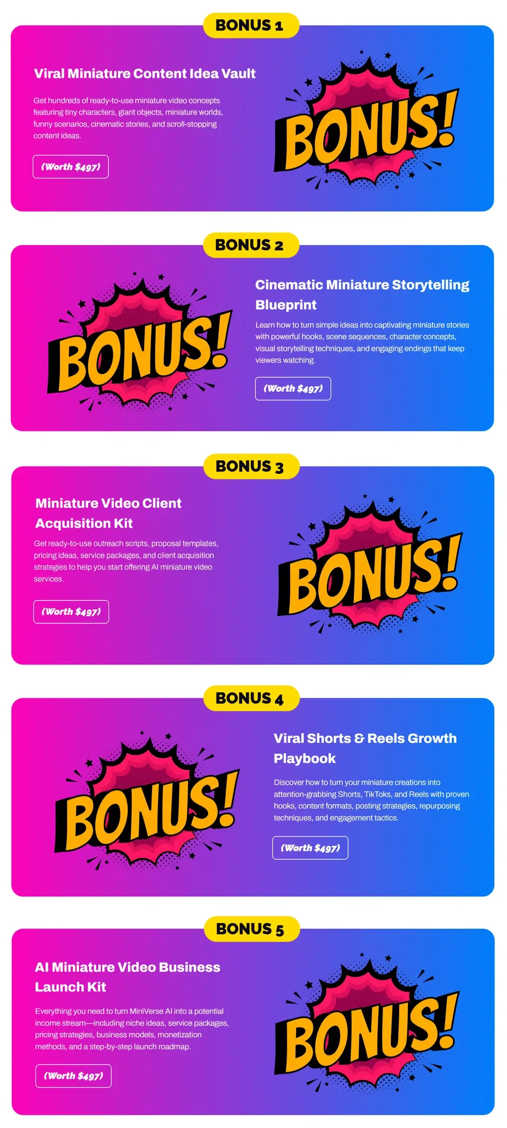 MiniVerse-AI-Bonuses