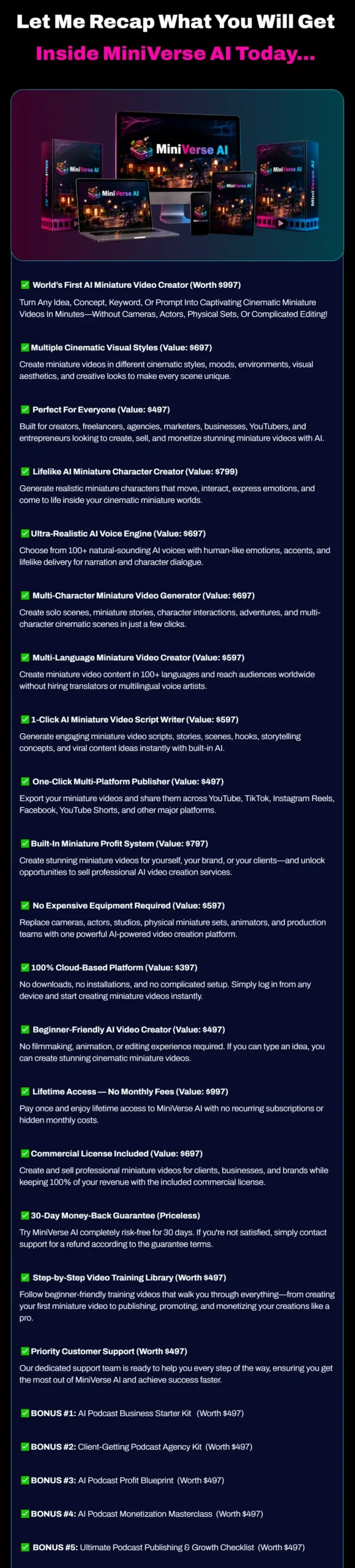 MiniVerse-AI-Recap