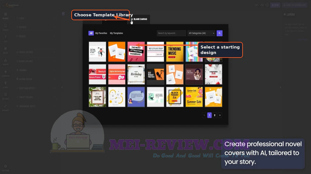 Novel-Series-Creator-demo-12-choose