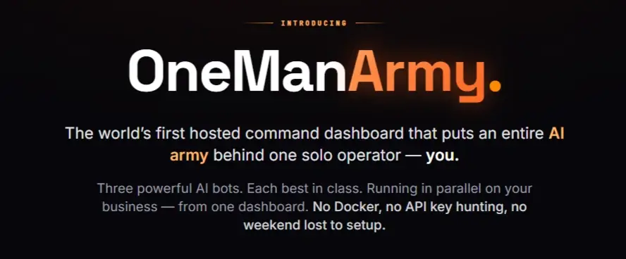 OneManArmy-Intro