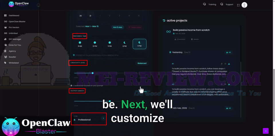 OpenClaw-Blaster-Demo-6-customize