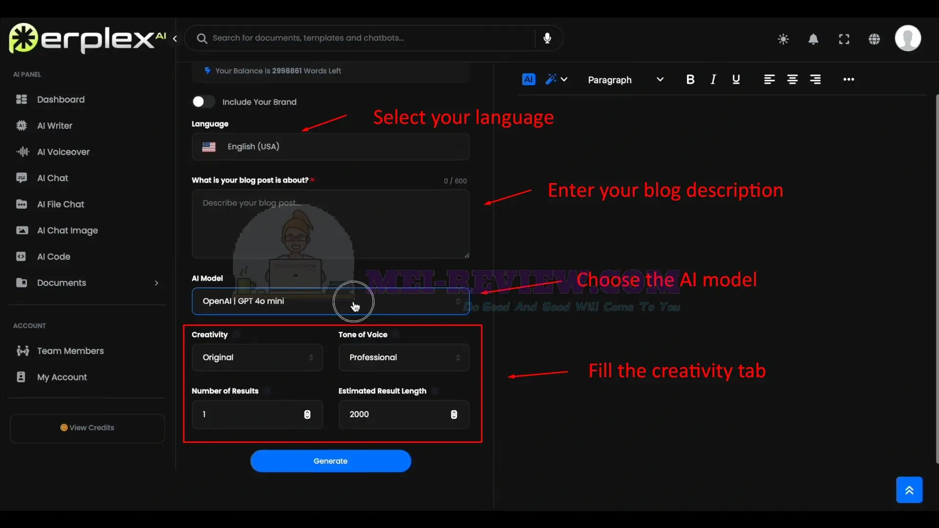 Perplex-AI-Demo-7-description