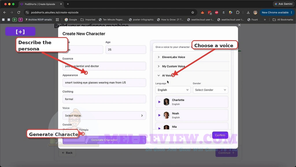 PodShorts-demo-12-character