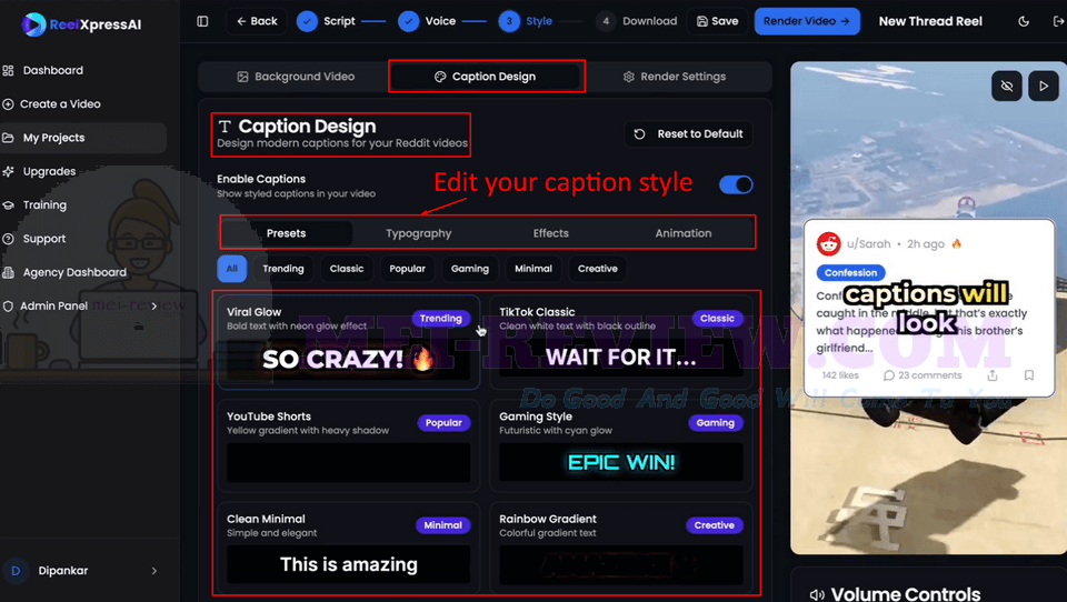 ReelXpress-AI-Demo-6-video