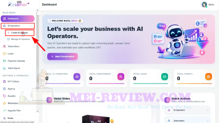 Retainer-AI-demo-2- Create