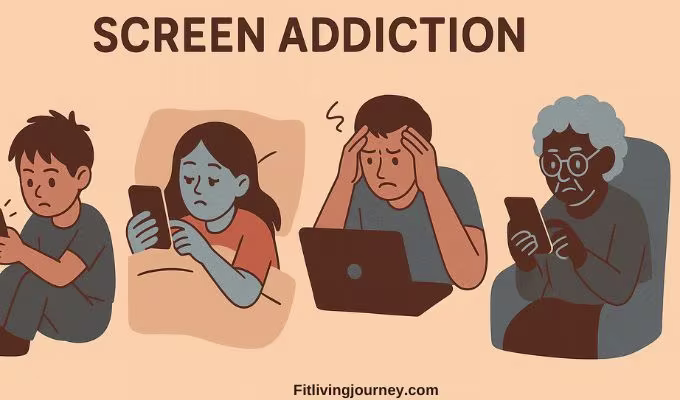 Screen addiction is silently harming 
