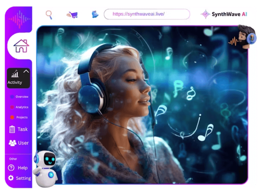 SynthWave-AI-Feature-4-Song