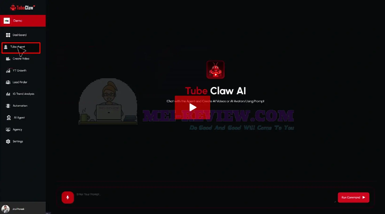 Tube-Claw-AI-Demo-2-AI-Tube-Agent