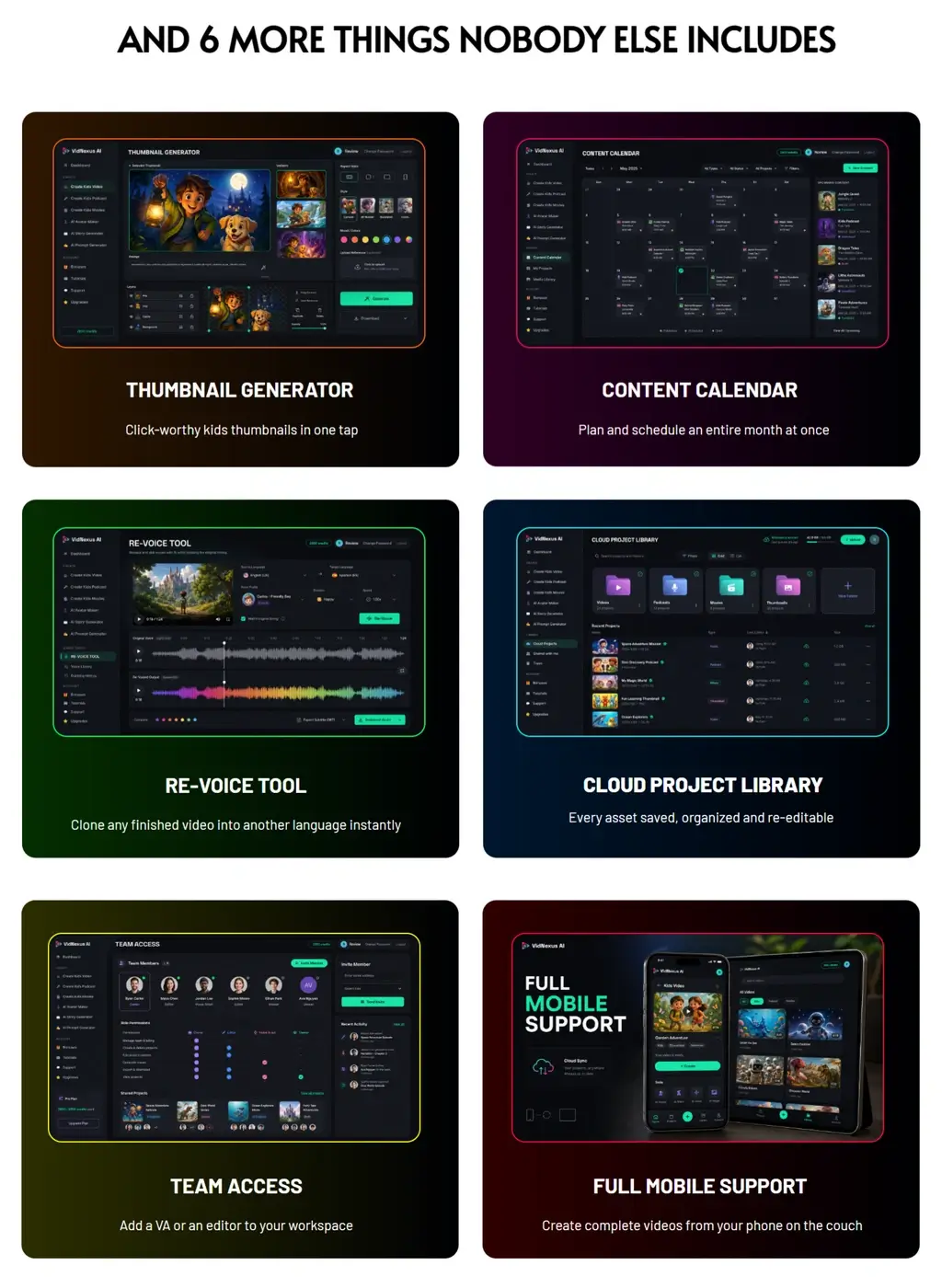 VidNexus-AI-Features