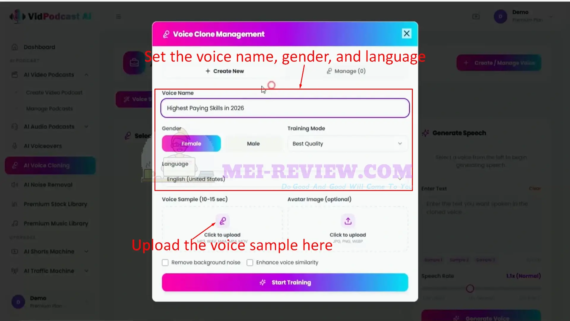 VidPodcast-AI-Demo-22-training