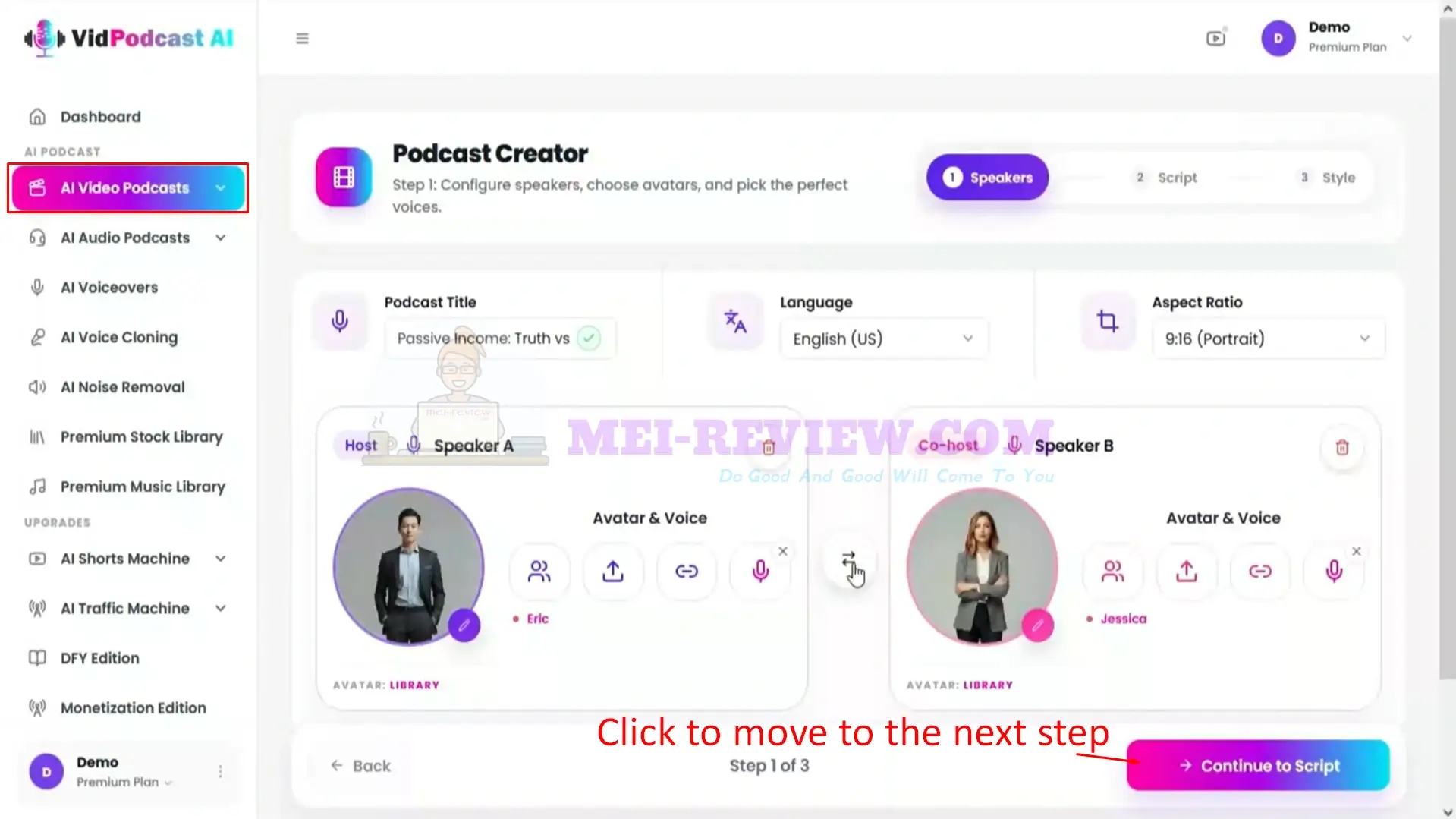 VidPodcast-AI-Demo-5-assigning