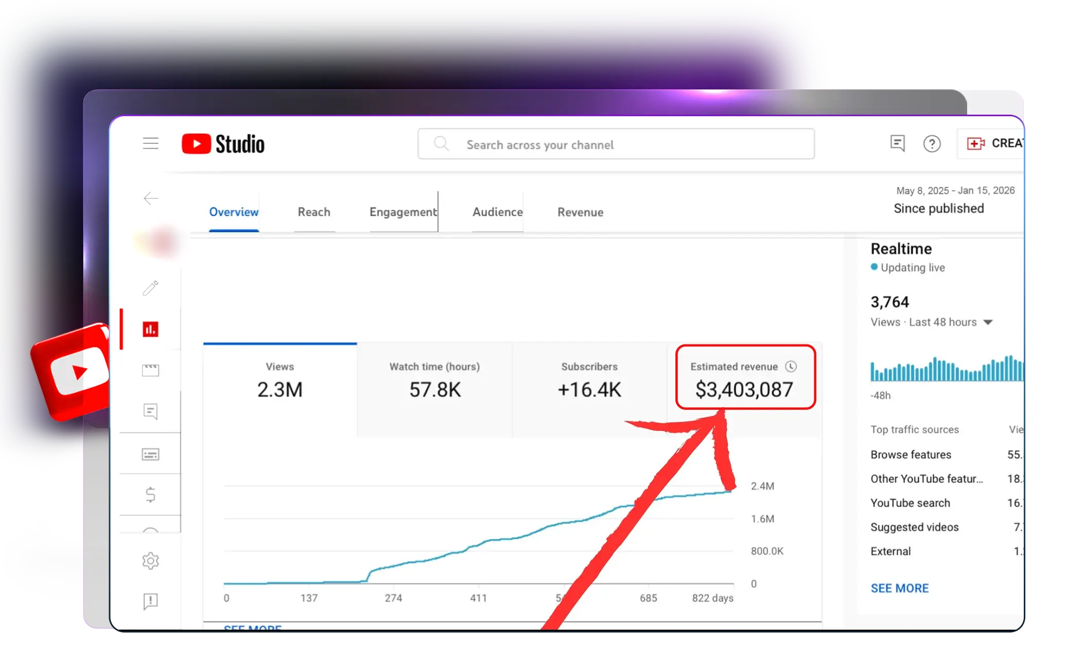 XSora-AI-Earn-with-youtube