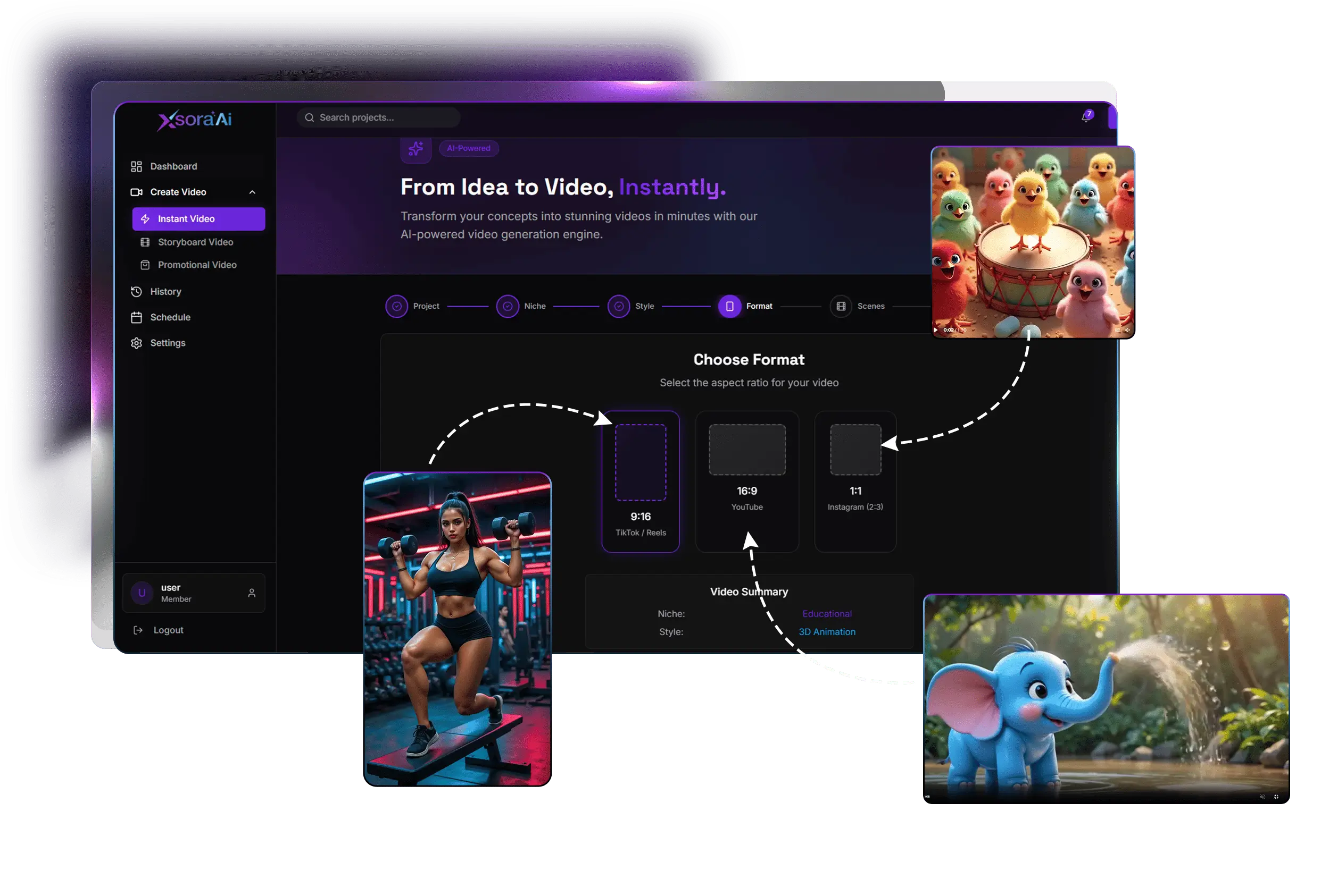 XSora-AI-Feature-6-Platforms