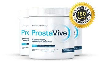 prostavive three bottles with banner