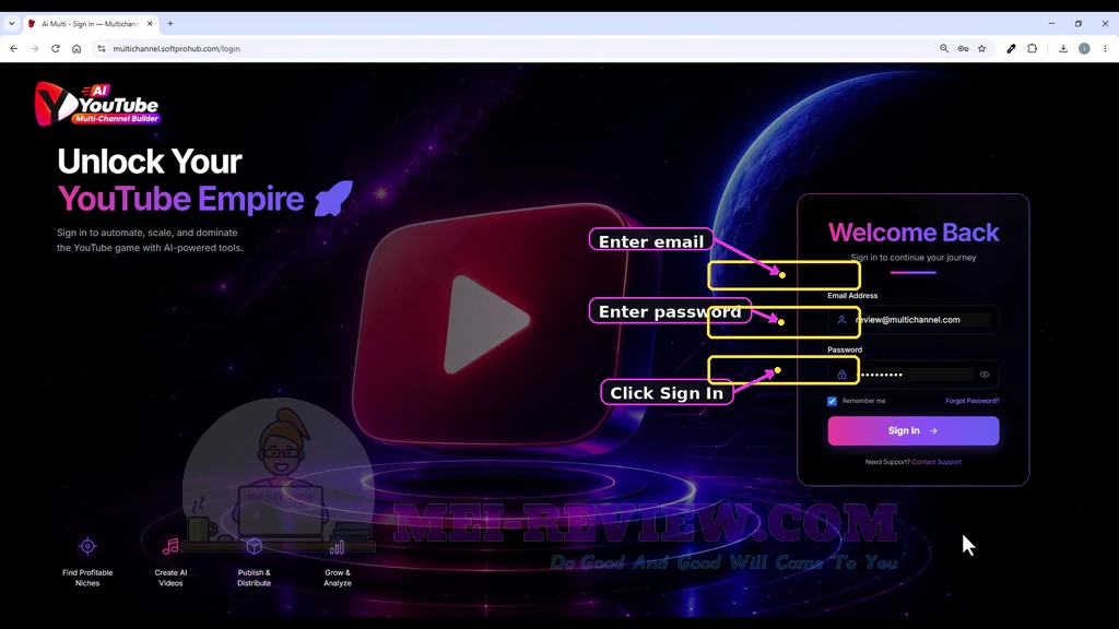 AI-YouTube-Multi-Channel-Builder-demo-1-signin