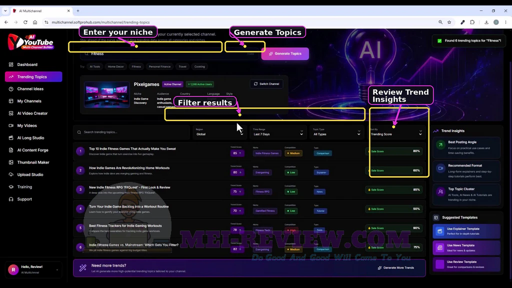 AI-YouTube-Multi-Channel-Builder-demo-3-topic
