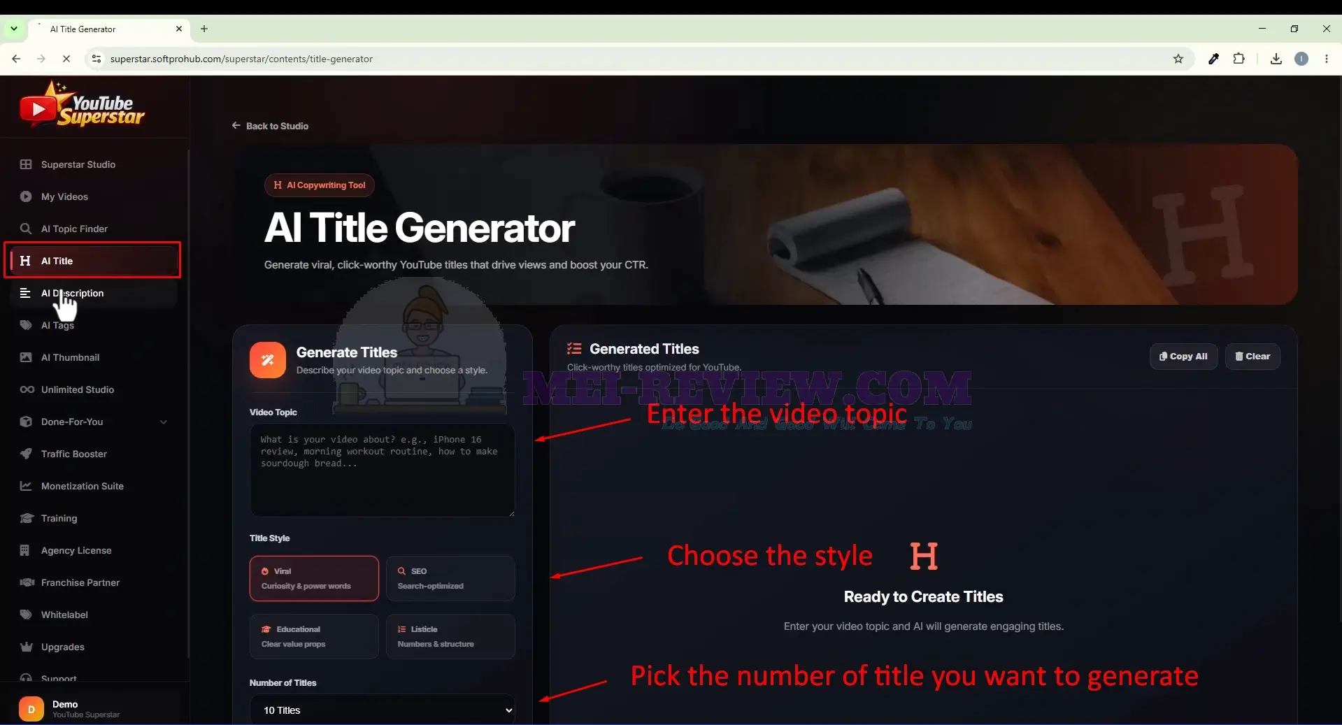 AI-YouTube-SuperStar-Demo-8-style
