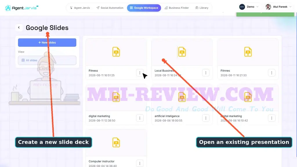 Agent-Jarvis-AI-demo-9-slides