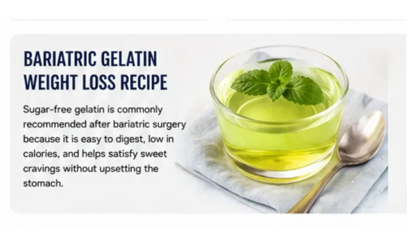 Bariatric Gelatin Weight Loss Recipe