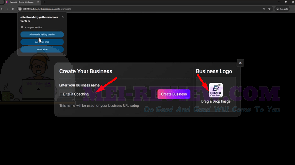 Bizora-Demo-2-name